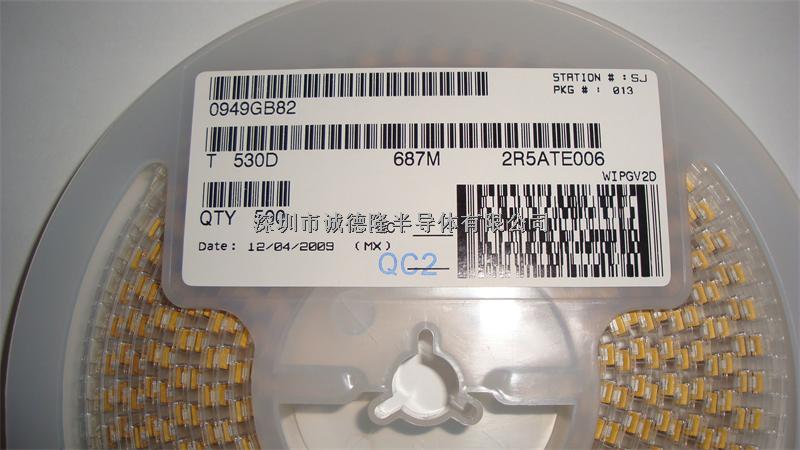 T530D687M2R5ATE006 680UF 2.5V 20% 7343 KEMET 貼片鉭電容 全系列供應(yīng)-T530D687M2R5ATE006盡在買賣IC網(wǎng)